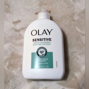 New Olay Sensitive facial cleanser